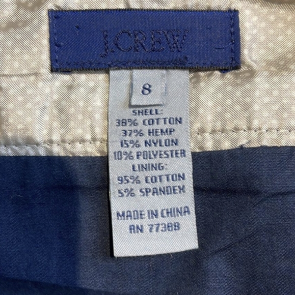 J. Crew navy blue pencil skirt size 8 - Picture 3 of 5